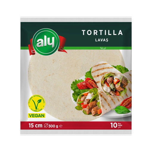 Ally Tortilla 15 Cm Lavaş 10 Lu Vegan 300 Gr nin resmi