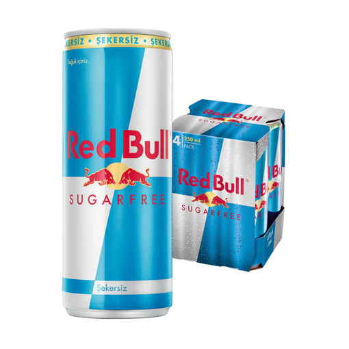 Redbull Sugarfree 4*250 ML nin resmi