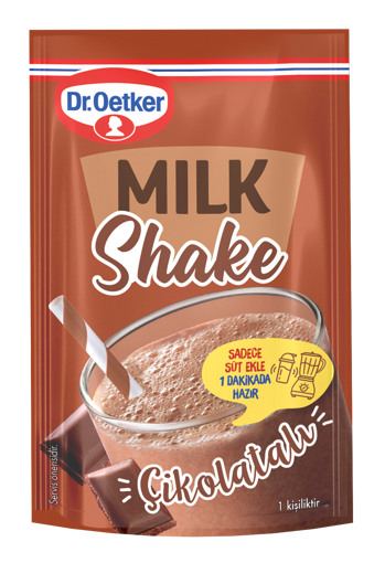 Dr.Oetker Çikolatalı Milkshake Toz İçecek 30 Gr nin resmi