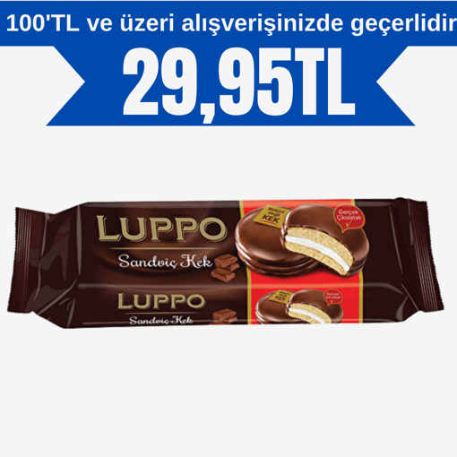 Luppo Sandviç Kek 8*23 Gr nin resmi