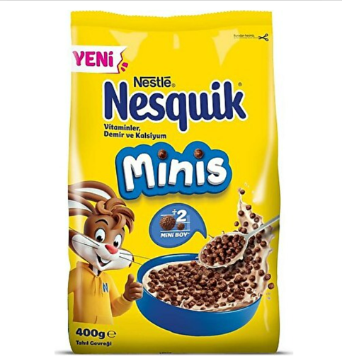 Nesquık Mınıs 400 Gr nin resmi