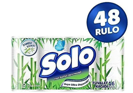 Solo Bambu Tuvalet Kağıdı 48'li nin resmi