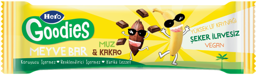 Hero Goodies Muz&Kakao Meyve Bar 30GR nin resmi