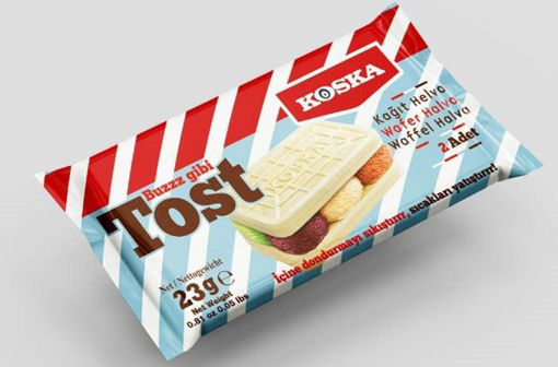 Koska Tost Kağıt Helva 23Gr nin resmi