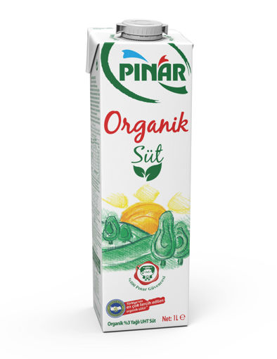 Pınar Organik Süt 1 Lt nin resmi