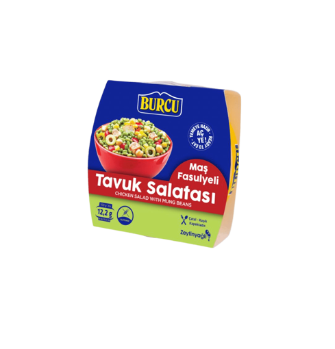 Burcu Maş Fasulyeli Tavuk Salatası 150 Gr nin resmi