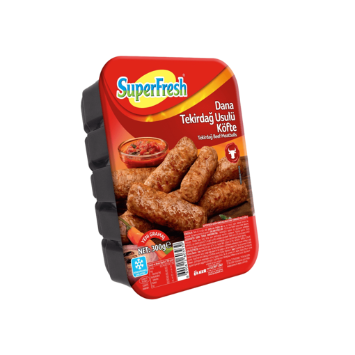 Super Fresh Dana Izgara Köfte 300Gr*8 nin resmi