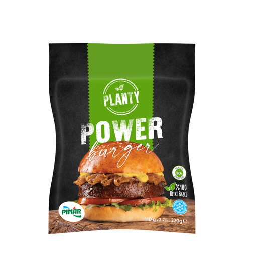 Planty Power Burger 220Gr nin resmi