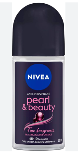 Nivea Pearl&Beauty Roll On Deodorant 50 Ml nin resmi