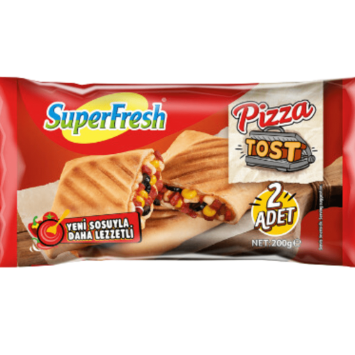 SuperFresh Pizza Tost Klasik 200 Gr nin resmi