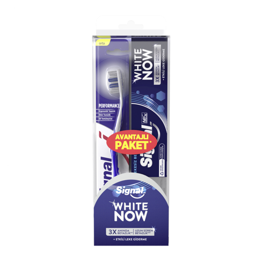 Signal White Now Anında Diş Macunu  75 Ml+Diş Fırçası nin resmi