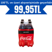 Coca Cola Şekersiz 4*1 Lt nin resmi