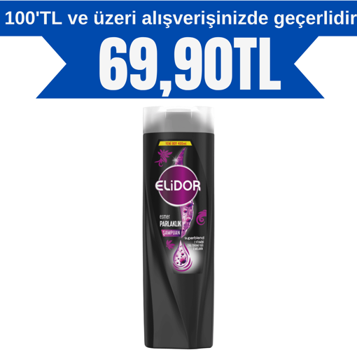 Elidor Esmer Parlaklık Şampuan 400 ml nin resmi