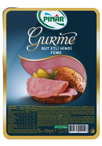 Pınar Gurme Hindi Füme 110Gr But Etli nin resmi