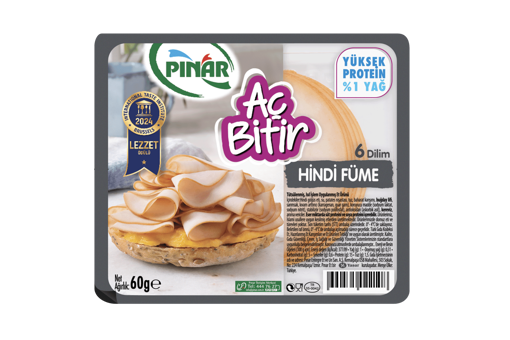 Pınar Aç Bitir Hindi Füme 60 Gr nin resmi