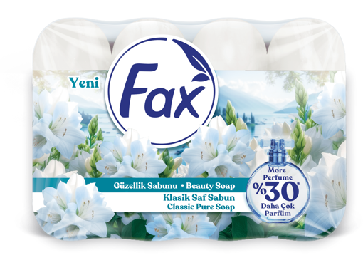 Fax Saf Sabun Beyaz Ecopack 70G*4 nin resmi