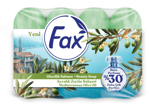 Fax Ayvalık Zeytin Yağı Kalıp Sabun 150G*4 nin resmi