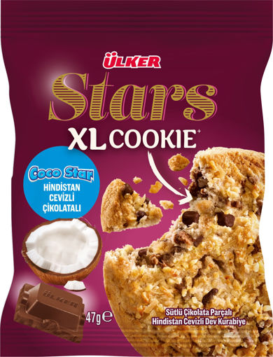 Ülker Stars Xl Cookıe Cocostar 47Gr nin resmi