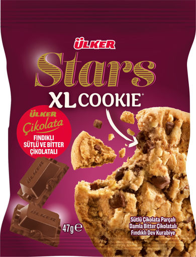 Ülker Stars Xl Cookıe Ülker Çikolata 47Gr nin resmi