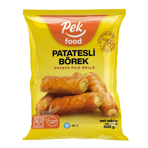 Pek Food Patatesli Börek 500Gr nin resmi