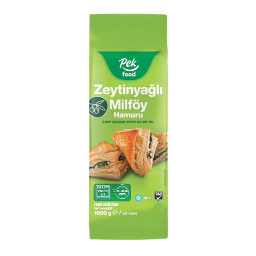 Pek Food Z.Yağlı Milföy Hamuru 1000Gr nin resmi