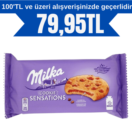 Milka Choco Sensations Bisküvi 156 Gr nin resmi