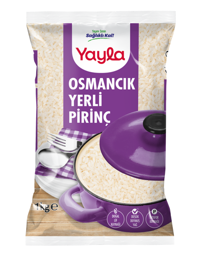 Yayla Osmancık Pirinç 1 Kg nin resmi