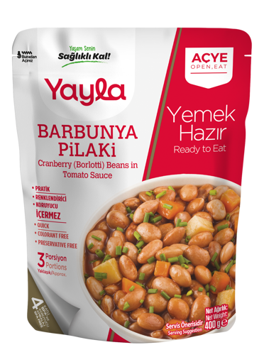 Yayla Yemek Hazır Barbunya Pilaki 400 Gr nin resmi