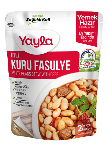 Yayla Etli Fasulye Yemeği 250 Gr nin resmi