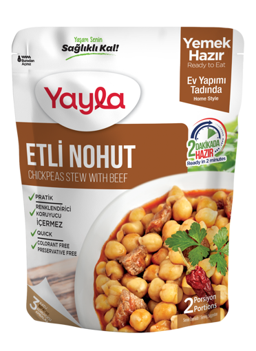 Yayla Etli Nohut Yemeği 250 Gr nin resmi