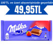 Milka Çilekli&Yoğurtlu Tablet Çikolata 100 Gr nin resmi