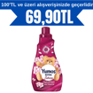 Yumoş Extra Sakura Yumuşatıcı 1008 Ml nin resmi