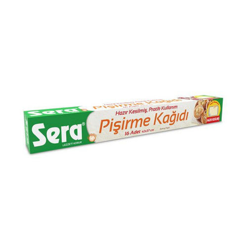 Sera Pişirme Kağıdı Hazır Kesim 16'lı nin resmi