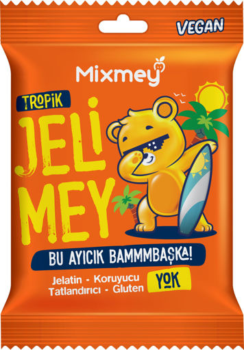 Mixmey Jelimey Tropik Meyveli Bar 35 Gr nin resmi