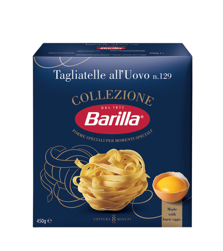 Barilla Tagliatelle All'Uovo (Özel Koleksiyon) Makarna 450 Gr nin resmi