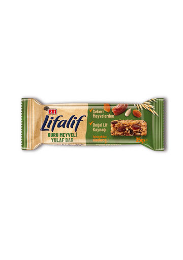 Eti Lifalif Kuru Meyveli Müsli Bar 35 Gr nin resmi