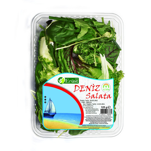 Manav Erüst Deniz Salata Fesleğenli 125 Gr nin resmi