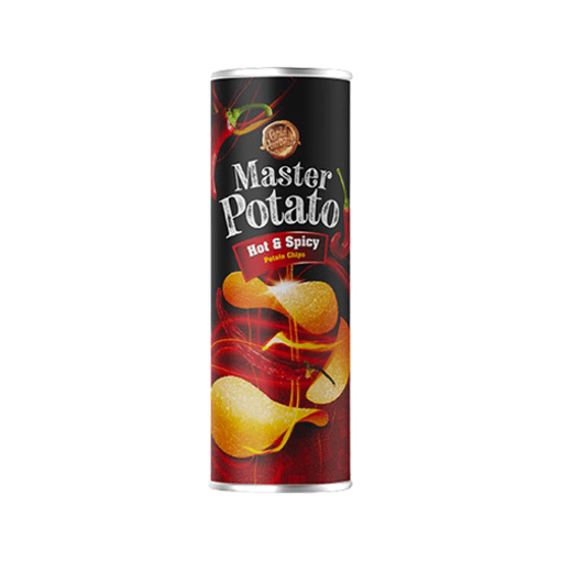 Master Potato Acı Sos Sriracha  Çeşni Aromalı Patates Cipsi 160 Gr nin resmi