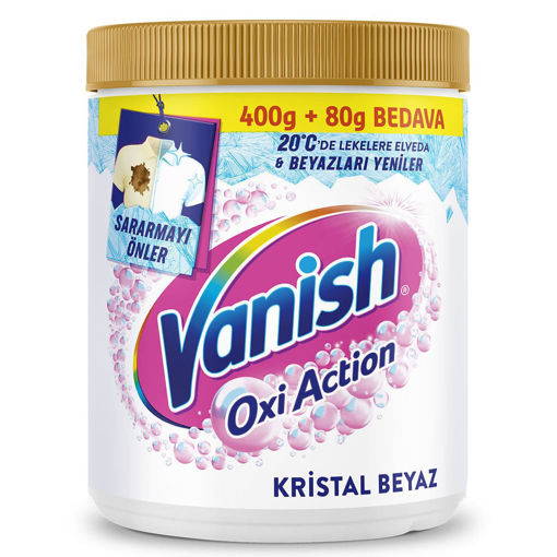 Vanish Kosla Multipower Toz Beyaz Deterjan 480 Gr nin resmi