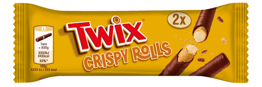 Twix CrispyRolls Gofret 22,5g nin resmi