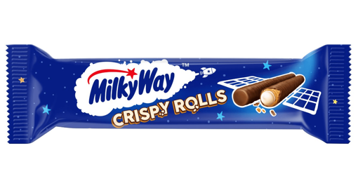 Milkway CrispyRolls Gofret 22,5g nin resmi