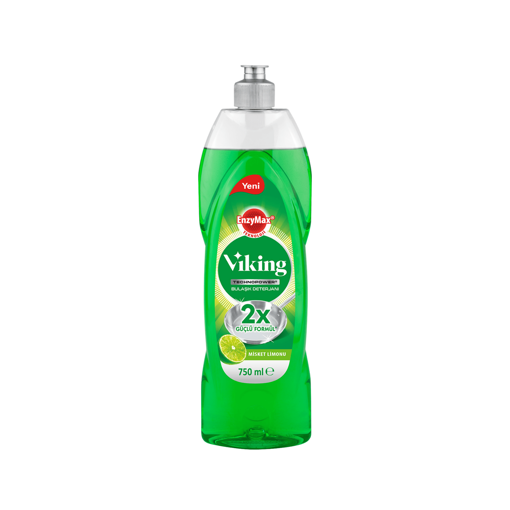 Viking Technopower Misket Limonu Sıvı Bulaşık Deterjanı 750 Ml nin resmi