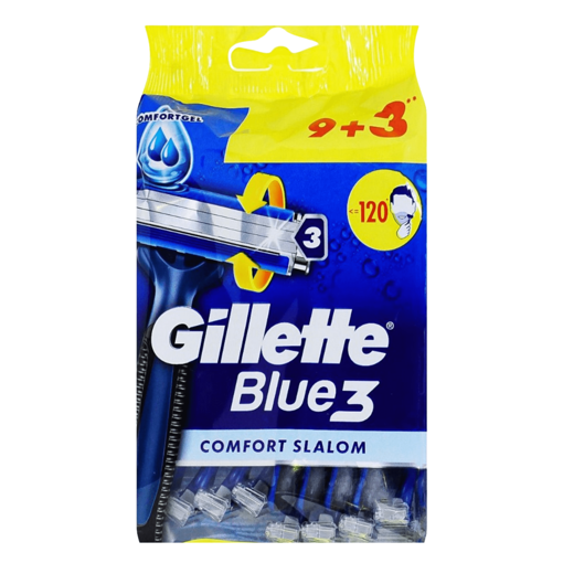 Gillette Blue 3 Slalom Kullan-At Tıraş Bıçağı 9+3 Adet nin resmi