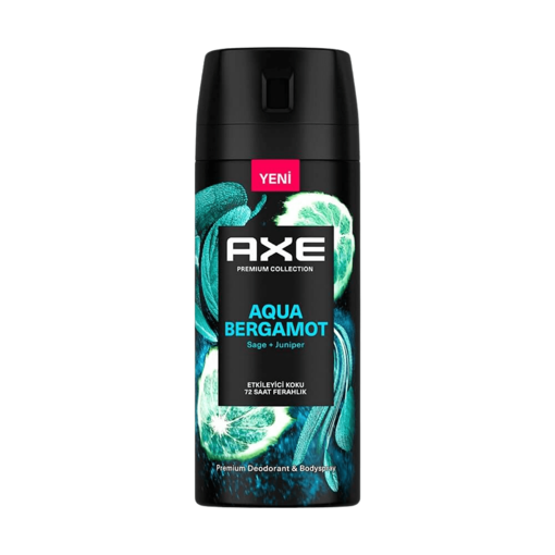 AXE Aqua Bergamot Erkek Deodorant 150 Ml nin resmi