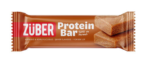 Züber Sütlü Hurmalı Protein Bar 35 Gr nin resmi