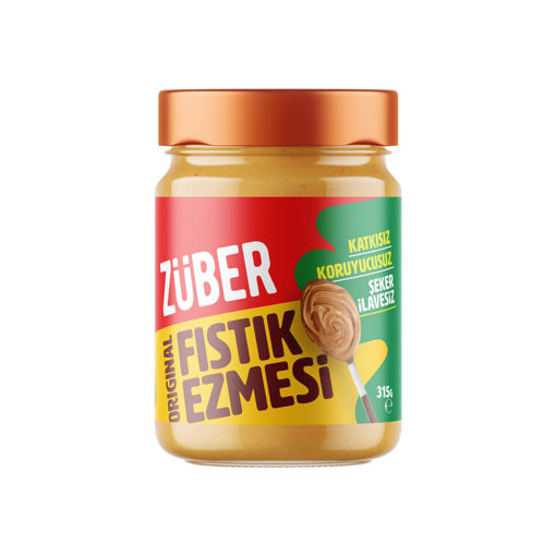 Züber Original Fıstık Ezmesi 315 Gr nin resmi