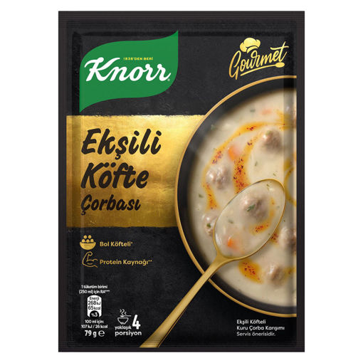 Knorr Ekişili Köfteli Çorba nin resmi