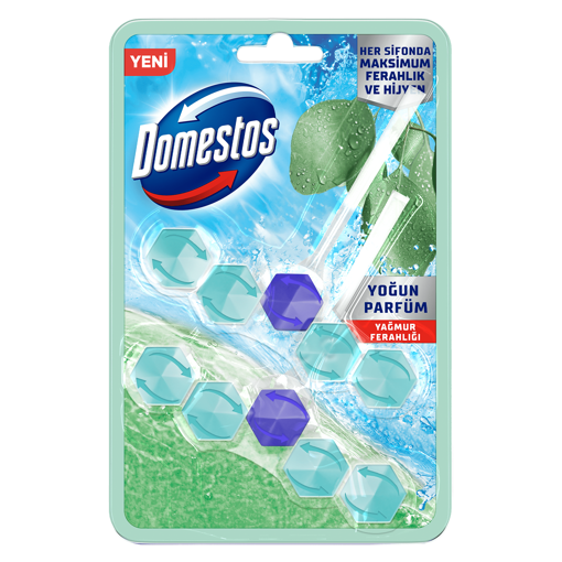 Domestos Yağmur Ferahlığı Wc Blok 2'li nin resmi