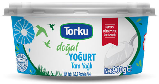 Torku Tam Yağlı Yoğurt 900 Gr nin resmi