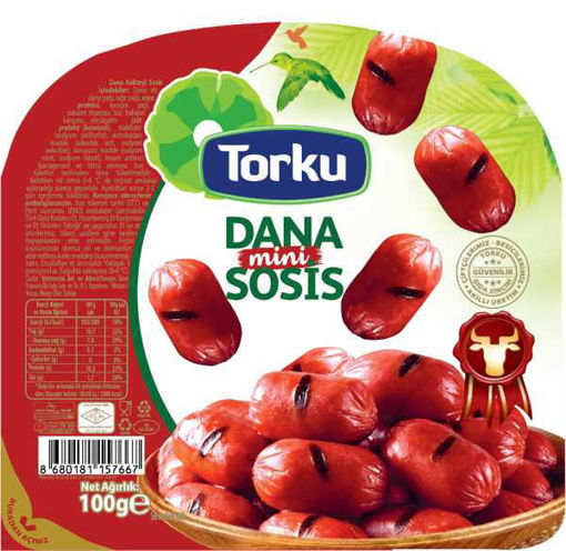 Torku Mini Kokteyl Sosis 100 Gr nin resmi